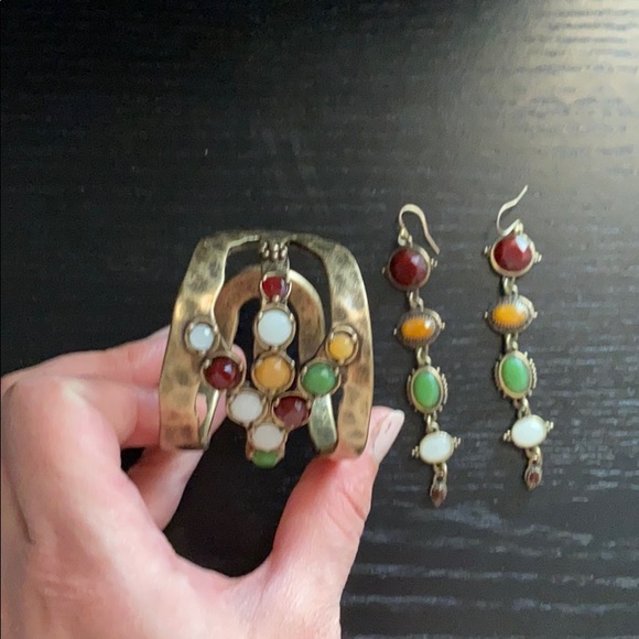 Lucky Brand Set Bracelet and Earrings - Picture 2 of 4